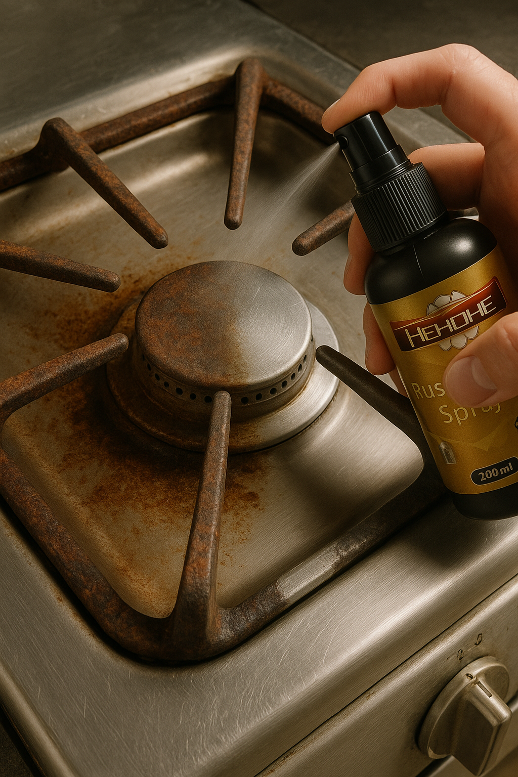 HEHOHE – Metal Rust Remover Spray 🔧✨