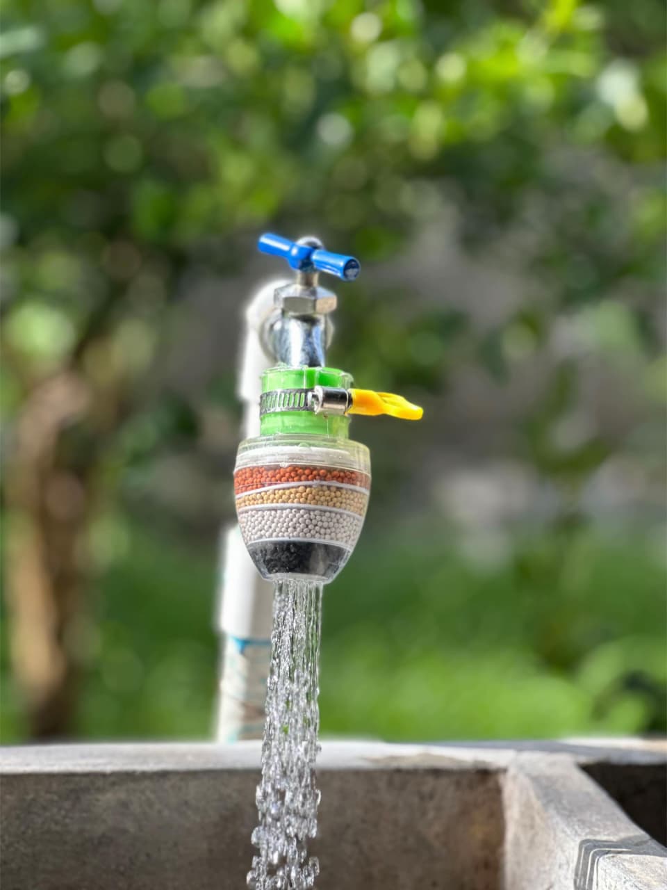 💧 Filtro purificador de agua para grifo